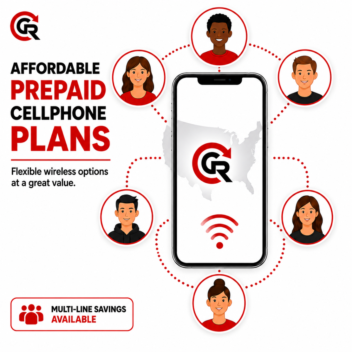 Prepaid mobile data plans from Complete Cellular Repair in Wausau, Wisconsin